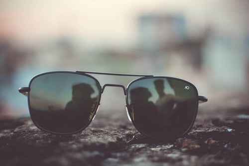 Ray-Ban Aviator Sonnenbrille Nahaufnahme
